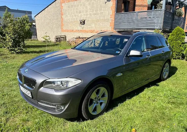 wielkopolskie BMW Seria 5 cena 49500 przebieg: 192100, rok produkcji 2012 z Leszno